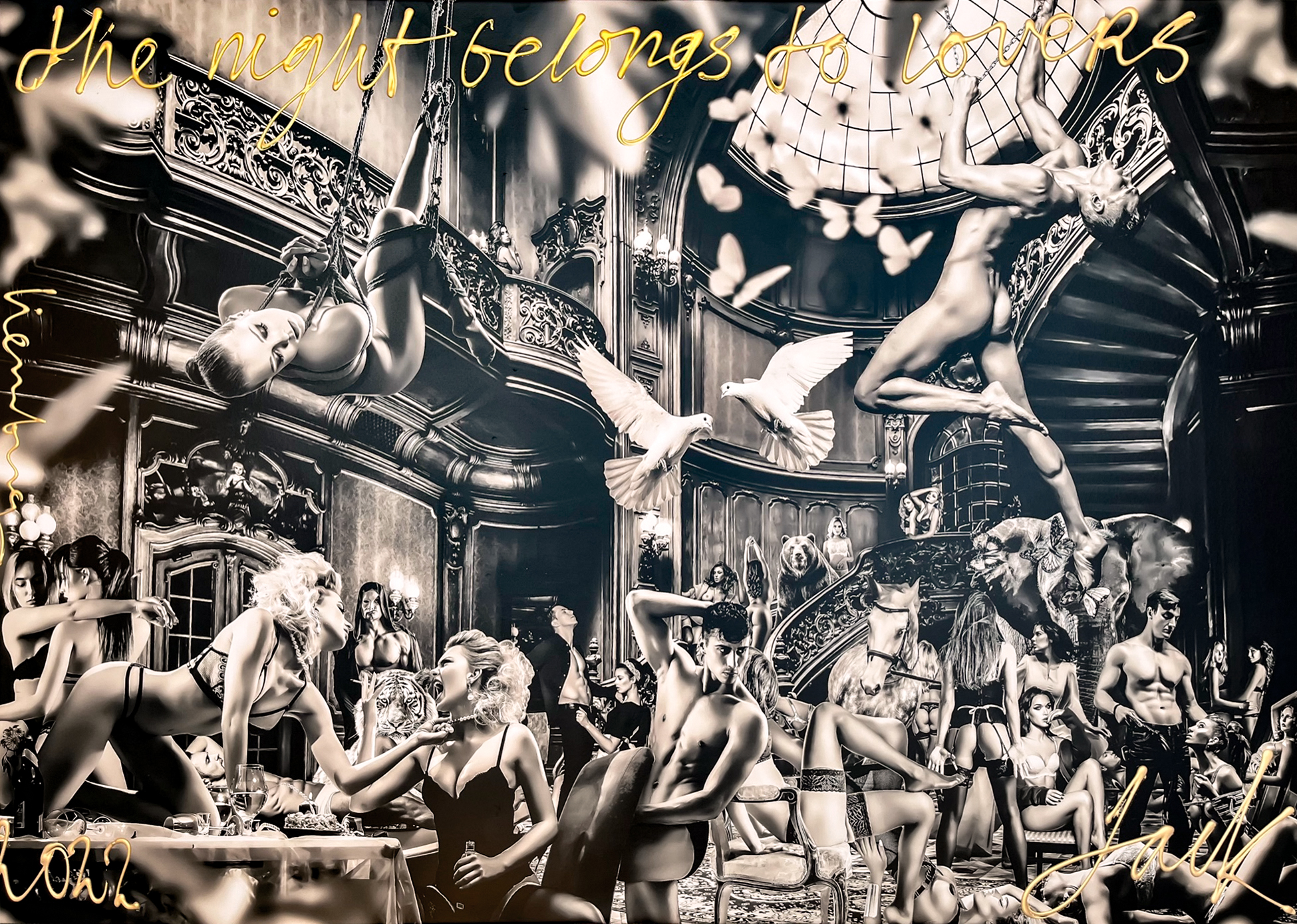 the night nelong to lovers 140 x 200